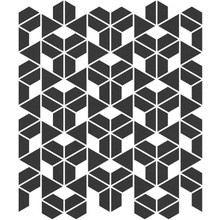 Living Ceramics Cava LV11905 Black A Мозаика 22,8x27,8 см, Испания, под мозаику - фото 1 - фото 1