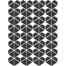 Living Ceramics Cava LV11923 Black D Мозаика 22,8x27,1 см, Испания, под мозаику - фото 1 - фото 1