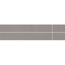 Living Ceramics Cava LV11955 Grey Pattern 2 7B Декор 7,5x30 см, Испания, под камень  - фото 1 - фото 1