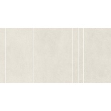 Living Ceramics Cava LV11967 White Pattern 2 15B Декор 15x30 см, Испания, под камень  - фото 1 - фото 1