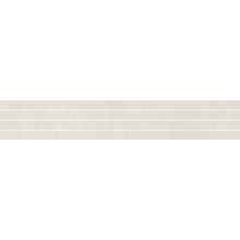 Living Ceramics Cava LV11984 White Pattern 1 10A Декор 10x60 см, Испания, под камень  - фото 1 - фото 1