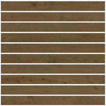 Living Ceramics Uno LV10831 Cocoa 330 Мозаика 30x30 см, Испания, под дерево - фото 1 - фото 1