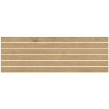 Living Ceramics Uno LV10835 Cognac 590 Мозаика 30x90 см, Испания, под дерево - фото 1 - фото 1