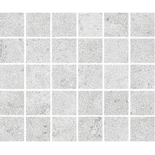 Living Ceramics Verso Cross Cut LV10916 55 Grey Soft Мозаика 30x30 см, Испания, под камень  - фото 1 - фото 1
