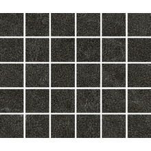 Living Ceramics Vonn LV11039 55 Anthracite Honed Мозаика 30x30 см, Испания, под камень  - фото 1 - фото 1