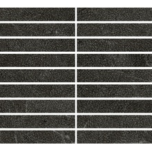 Living Ceramics Vonn LV11063 315 Anthracite Honed Мозаика 30x30 см, Испания, под камень  - фото 1 - фото 1