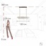 Loft it Alicante 10248/1200 Потолочный светильник 120x28x26 см, Испания - фото 10
