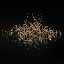 Loft it Bijout 10067/1250 GB Люстра подвесная 125x60x85 см, Испания - фото 1 Loft it Bijout 10067/1250 GB Люстра подвесная 125x60x85 см, Испания - фото 1 - фото 1