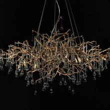 Loft it Bijout 10067/1500 GB Люстра подвесная 150x90x85 см, Испания - фото 1 - фото 4