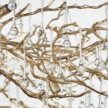 Loft it Bijout 10067/1500 GD Люстра подвесная 150x90x85 см, Испания - фото 1 - фото 4