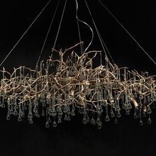 Loft it Bijout 10067/1800 GB Люстра подвесная 180x90x85 см, Испания - фото 1 - фото 4