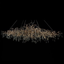 Loft it Bijout 10067/1800 GB Люстра подвесная 180x90x85 см, Испания - фото 1 Loft it Bijout 10067/1800 GB Люстра подвесная 180x90x85 см, Испания - фото 1 - фото 1