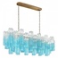 Loft it Murano 10580/1000R Clear blue Люстра подвесная 104x38x47,5 см, Испания - фото 3