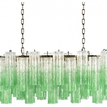 Loft it Murano 10580/1000R Clear green Люстра подвесная 104x38x47,5 см, Испания - фото 1 - фото 2