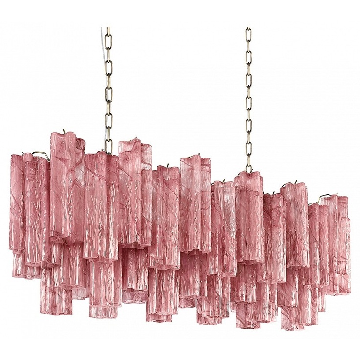 Loft it Murano 10580/1000R Pink Люстра подвесная 104x38x47,5 см, Испания - фото 1 Loft it Murano 10580/1000R Pink Люстра подвесная 104x38x47,5 см, Испания - фото 1
