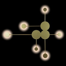 Loft it Rays 10058GD Светильник 97x74 см, Испания - фото 1 - фото 2