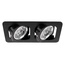 Loft it Screen 10328/2A Black Встраиваемый светильник 18x9 см, Испания - фото 1
