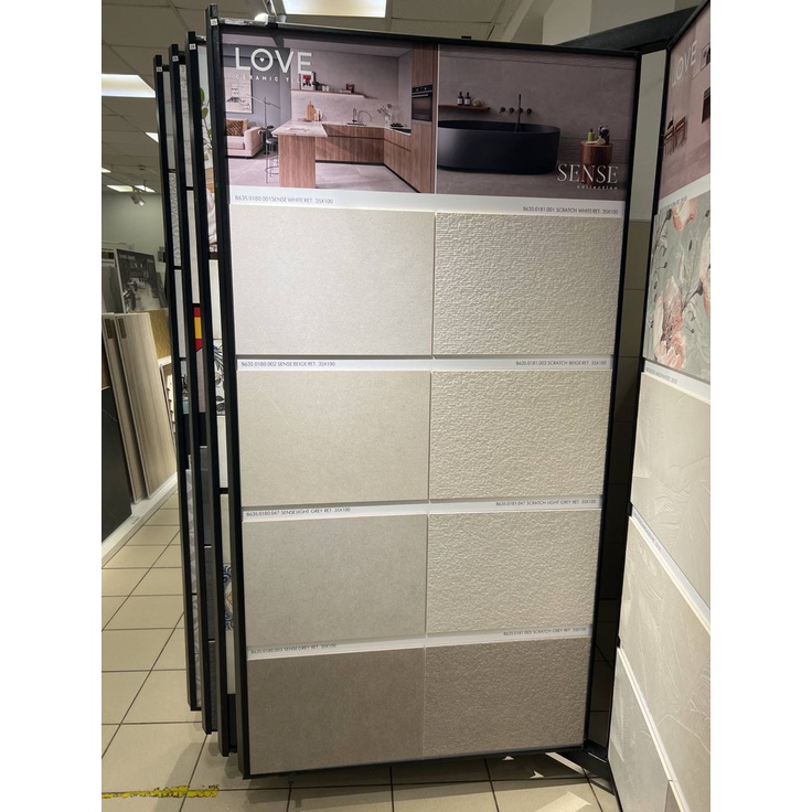 Sense Light Grey Rett 35x100 керамогранит от Love ceramica (Love