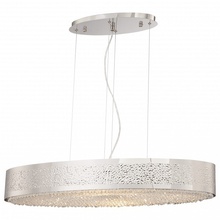 Lucia Tucci Fabian fabian 1553.8 nickel Потолочный светильник 80x30x120 см, Италия - фото 1 - фото 2