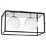 Lumina Deco LDC 8060-2 CHR+BK Потолочный светильник 45x25x24 см, Польша - фото 4 Lumina Deco LDC 8060-2 CHR+BK Потолочный светильник 45x25x24 см, Польша - фото 4