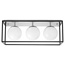 Lumina Deco LDC 8060-3 CHR+BK Потолочный светильник 65x25x24 см, Польша - фото 2 Lumina Deco LDC 8060-3 CHR+BK Потолочный светильник 65x25x24 см, Польша - фото 2