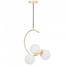 Lumina Deco Bonio LDP 7031-3 F.GD Люстра подвесная 36x30x48 см, Польша - фото 1 - 2 Lumina Deco Bonio LDP 7031-3 F.GD Люстра подвесная 36x30x48 см, Польша - фото 1 - фото 2