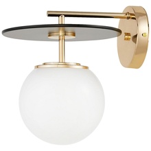 Lumina Deco Dalton LDW 7014-1 GD+BK Бра 22x25 см, Польша - фото 1 - фото 4