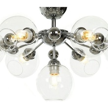 Lumina Deco Devoli LDC 8040-7 CHR+PR Люстра Польша - фото 1 - фото 3