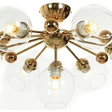 Lumina Deco Devoli LDC 8040-7 F.GD+PR Люстра Польша - фото 1 - 3 Lumina Deco Devoli LDC 8040-7 F.GD+PR Люстра Польша - фото 1 - фото 3