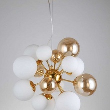 Lumina Deco Galaksida LDP 8565-10/16 GD+TEA Люстра подвесная Польша - фото 1 - фото 3