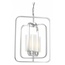 Lumina Deco Indivia LDP 1238-2 CHR Потолочный светильник 35x25x50 см, Польша - фото 4 Lumina Deco Indivia LDP 1238-2 CHR Потолочный светильник 35x25x50 см, Польша - фото 4