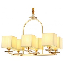 Lumina Deco Liniano LDP 17100-6 GD Люстра подвесная 66x97 см, Польша - фото 1 - фото 1