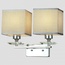 Lumina Deco Liniano LDW 17100-2 CHR Бра 30x25 см, Польша - фото 2 Lumina Deco Liniano LDW 17100-2 CHR Бра 30x25 см, Польша - фото 2