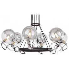 Lumina Deco Marseo LDP 9110-6 BK+CHR Люстра подвесная Польша - фото 1 - фото 1