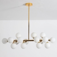 Lumina Deco Marsiada LDP 6033-16 GD Люстра Польша - фото 1 - фото 2