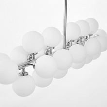 Lumina Deco Marsiada LDP 6033-24 CHR Люстра 120x25 см, Польша - фото 1 - 3 Lumina Deco Marsiada LDP 6033-24 CHR Люстра 120x25 см, Польша - фото 1 - фото 3