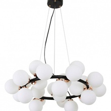 Lumina Deco Marsiada LDP 6033-25 BK+MD Люстра подвесная Польша - фото 1 - 2 Lumina Deco Marsiada LDP 6033-25 BK+MD Люстра подвесная Польша - фото 1 - фото 2