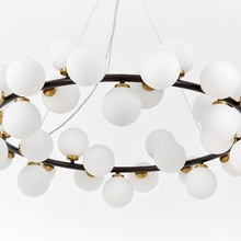 Lumina Deco Marsiada LDP 6033-40 BK+MD Люстра подвесная Польша - фото 1 - фото 3