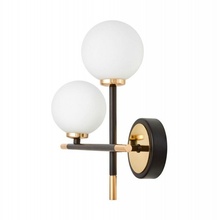 Lumina Deco Marsiada LDW 6033N-2 BK+FGD Бра 31,5x29 см, Польша - фото 1 - фото 3