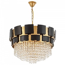 Lumina Deco Molina LDP 7045-600 BK+GD Люстра подвесная Польша - фото 1 - фото 2