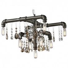 Lussole Jamestown LSP-9379 Люстра подвесная 40x38x120 см, Италия - фото 1 - фото 1