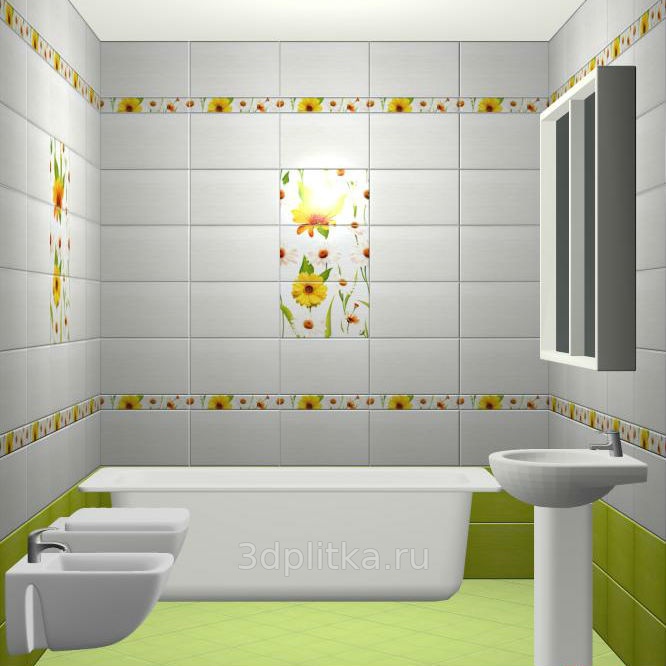 М- Квадрат Fiori 🏆 купить плитку в Москве – цена М- Квадрат Fiori ...