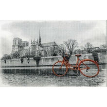 М- Квадрат Сириус 341232 Байк оранжевый Декор 25x40 см, Россия, под камень  - фото 1 - фото 1