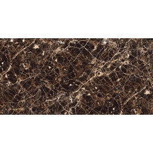 Maimoon Ceramica HG Glossy Emperador Grant Brown Керамогранит 60x120 см, Индия, под камень  - фото 1 - фото 1