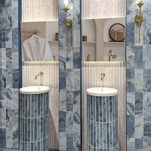 Mainzu Chloe 10x30 см, керамика, Испания, под оникс - фото интерьера 1 - фото 2