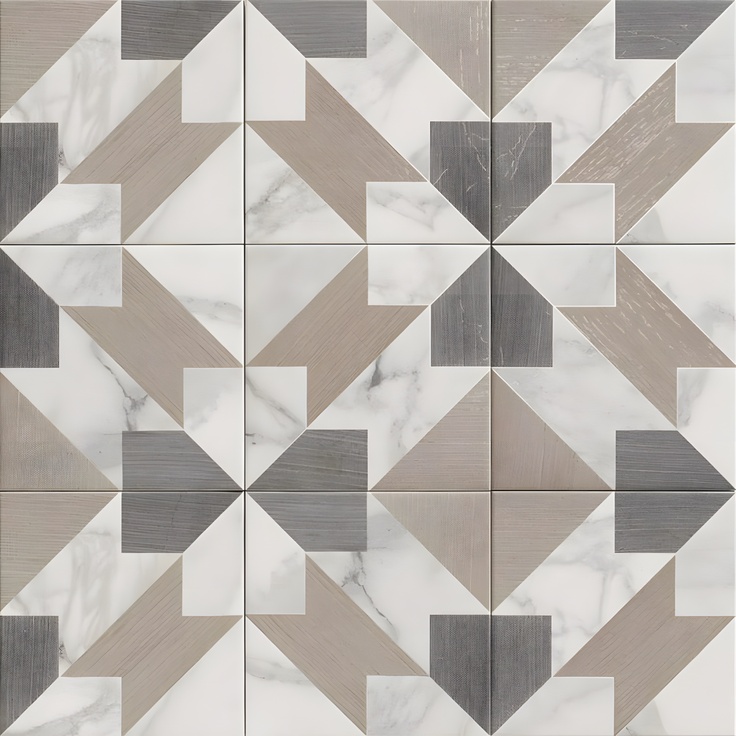 Mainzu Versailles Hermitage Versailles Natural Керамогранит 20x20 см, Испания, под мрамор - фото 1