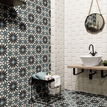 Mainzu Zellige 20x20 см, керамика, Испания, ничего - фото интерьера 1 - фото 4