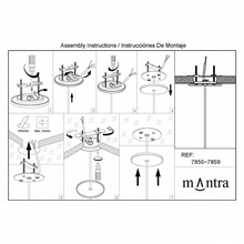 Mantra Elsa 8246+7856 Потолочный светильник Испания - фото 1 - фото 2