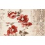 Marazzi Chroma M07L Ivory Coral  Decoro Flower Настенная плитка 15,5x38 см, Италия, под обои  - фото 1