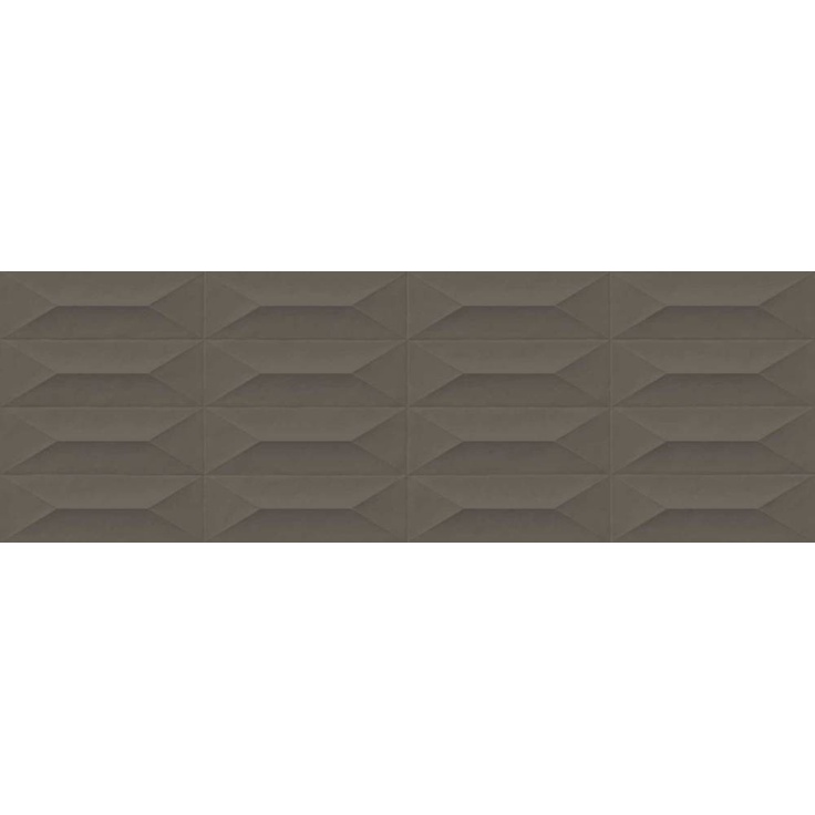 Marazzi Colorplay M4KP Taupe STR Cabochon 3D Rett. Настенная плитка 30x90 см, Италия, ничего - фото 1